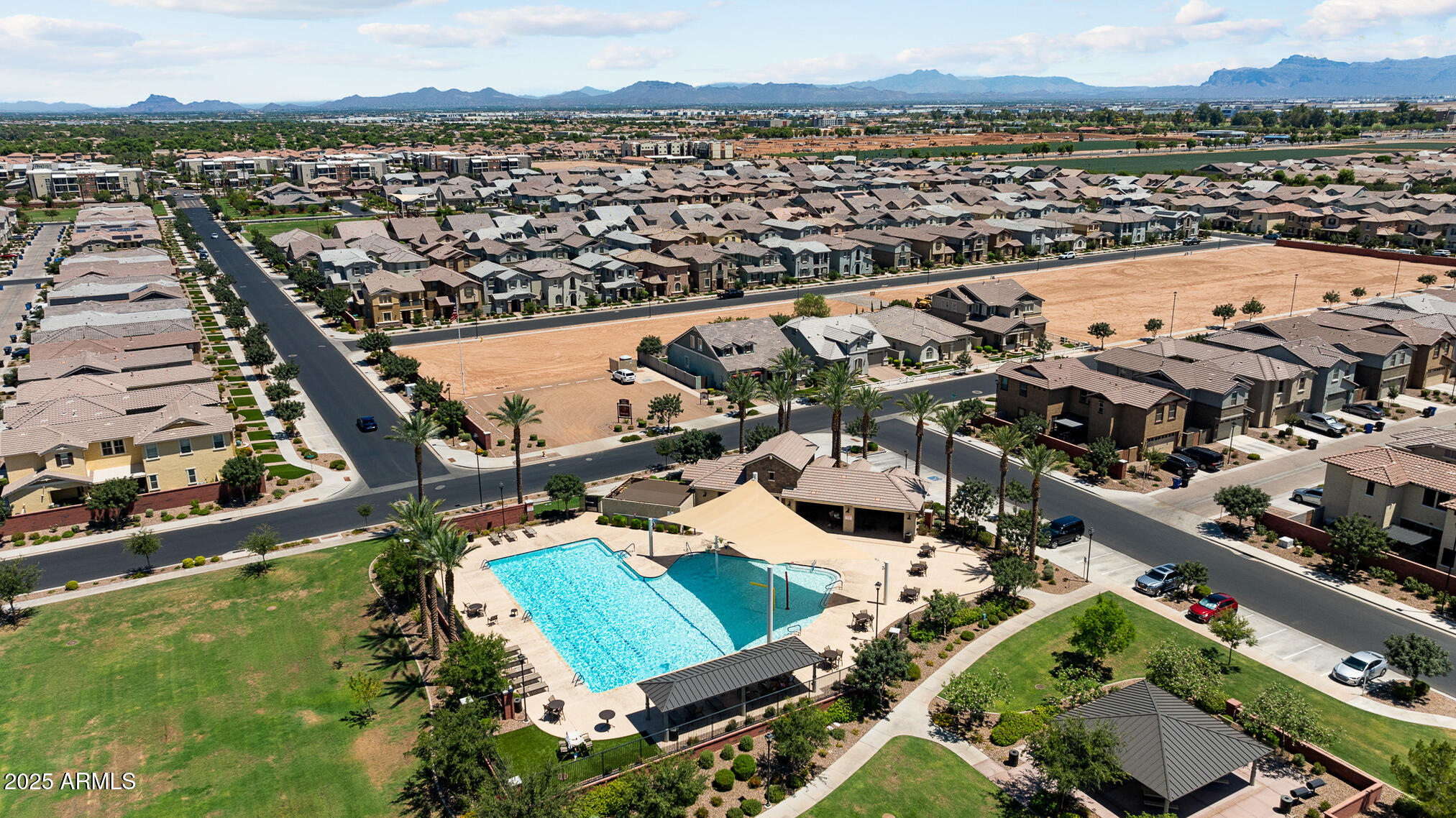 4155 East Jesse Street Gilbert, AZ 85295 - Photo 67 of 71 an aerial view of a city