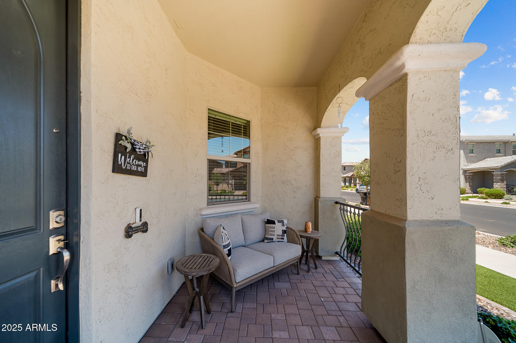 4155 East Jesse Street Gilbert, AZ 85295 - Photo 9 of 71 a living room with furniture and wooden floor