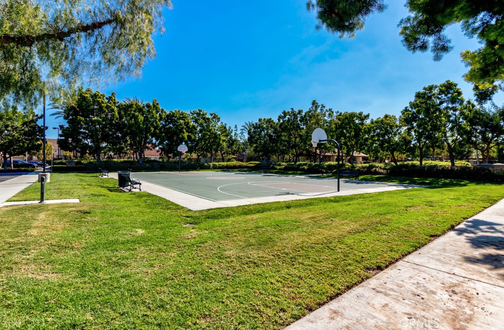 8 Zinnia Irvine, CA 92618 - Photo 58 of 63 a view of a swimming pool and a yard