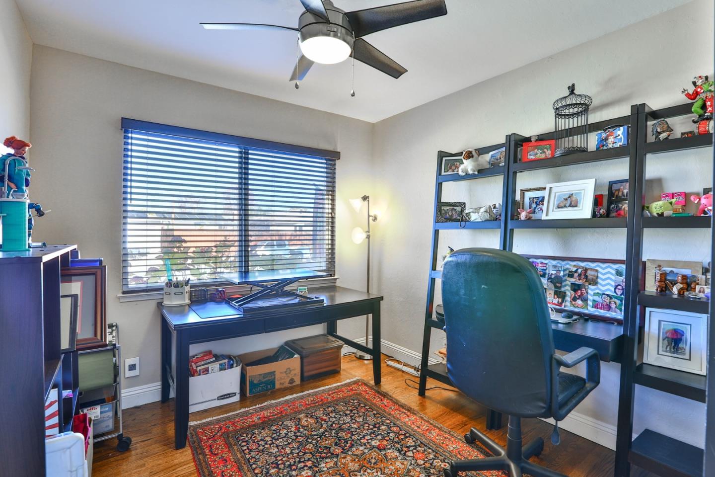 1762 Hallmark Lane San Jose, CA 95124 - Photo 20 of 39 a view of a workspace with furniture and a window