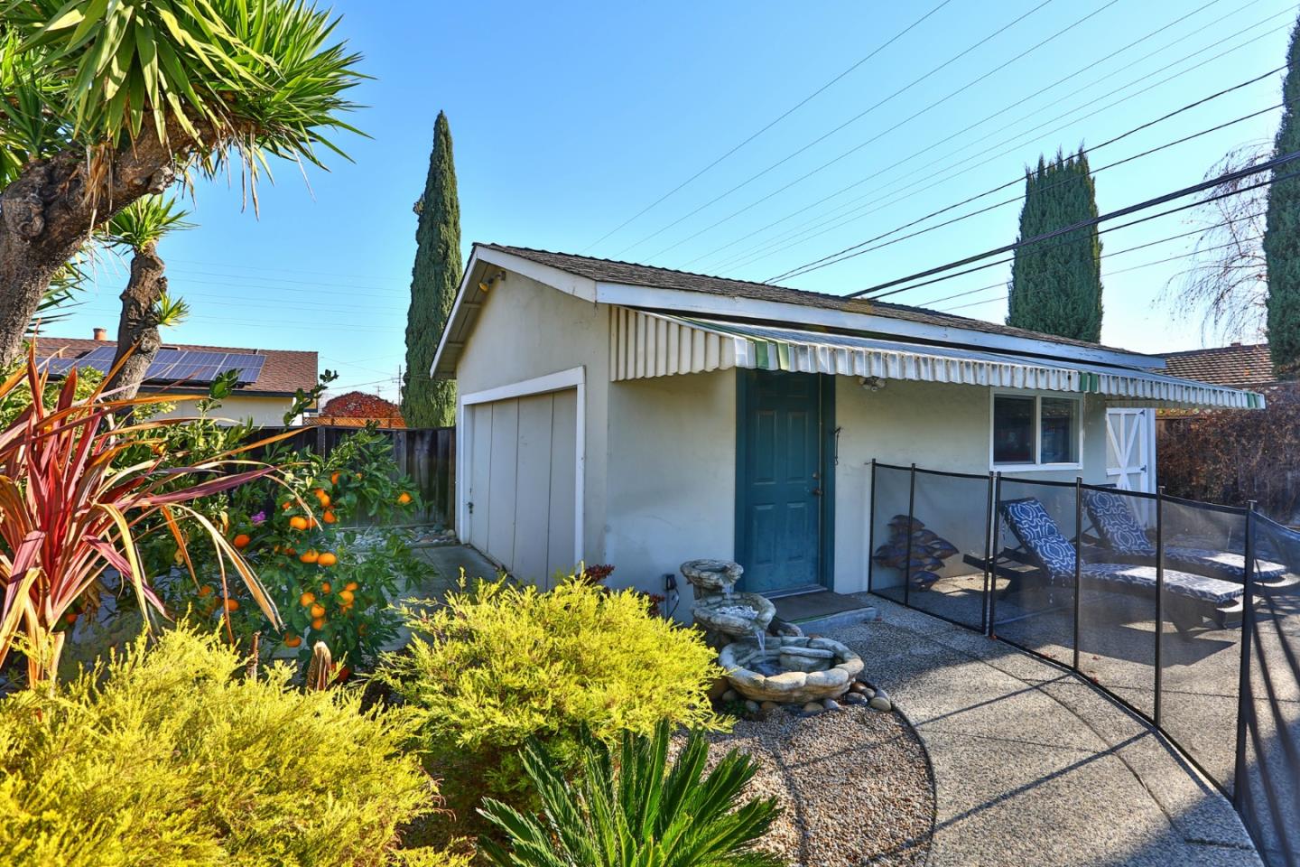1762 Hallmark Lane San Jose, CA 95124 - Photo 29 of 39 a backyard of a house with seating space