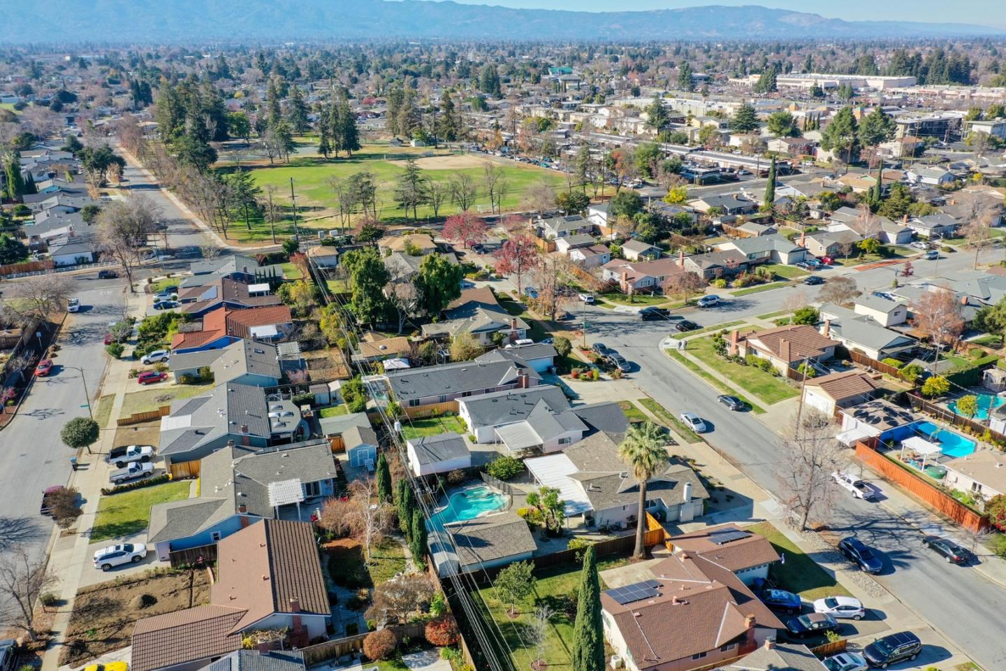 1762 Hallmark Lane San Jose, CA 95124 - Photo 37 of 39 an aerial view of a city