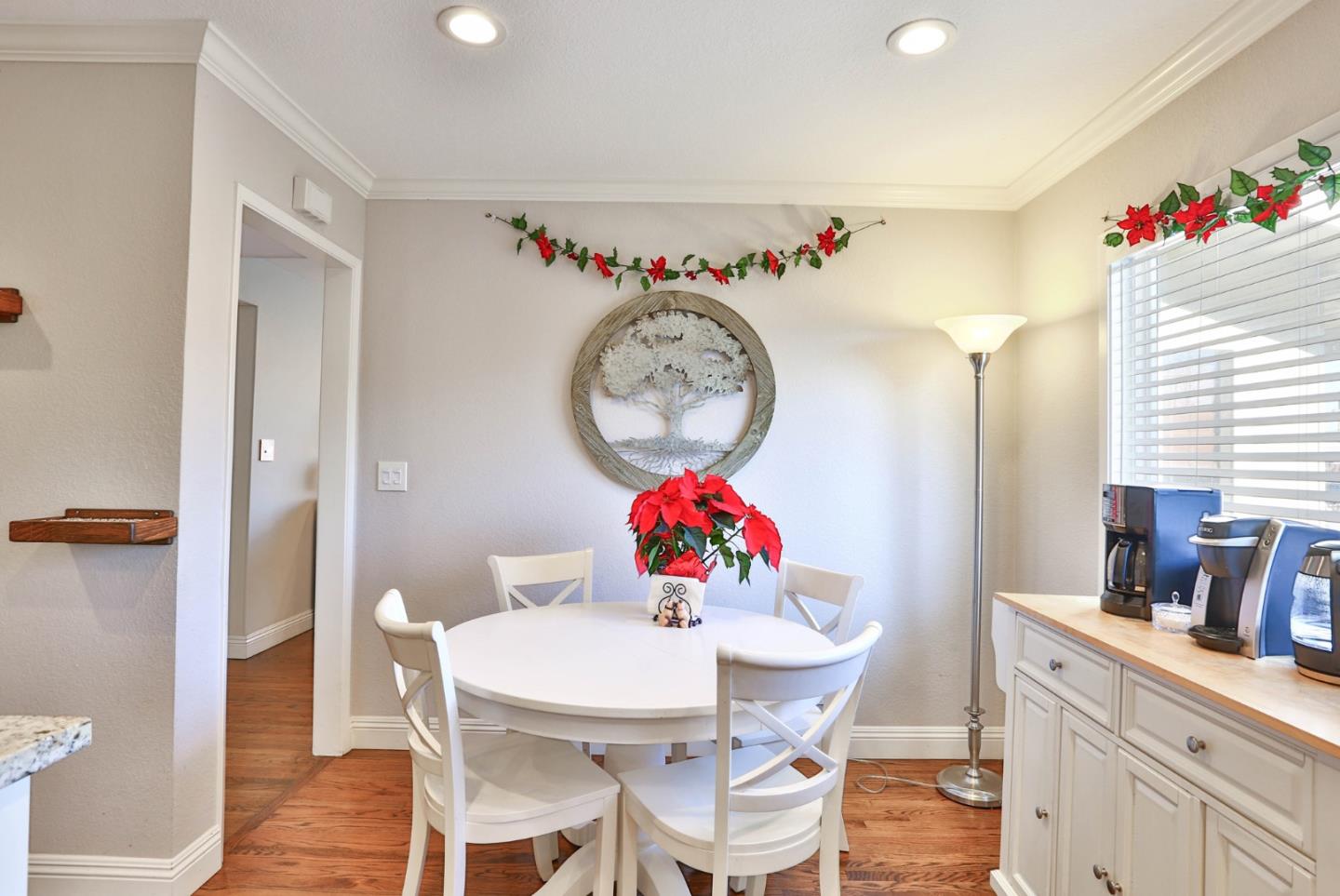 1762 Hallmark Lane San Jose, CA 95124 - Photo 6 of 39 a view of a dining room with furniture and wooden floor