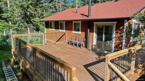 a view of a roof deck