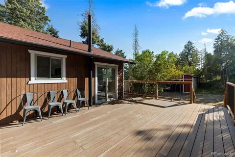 a view of balcony and deck