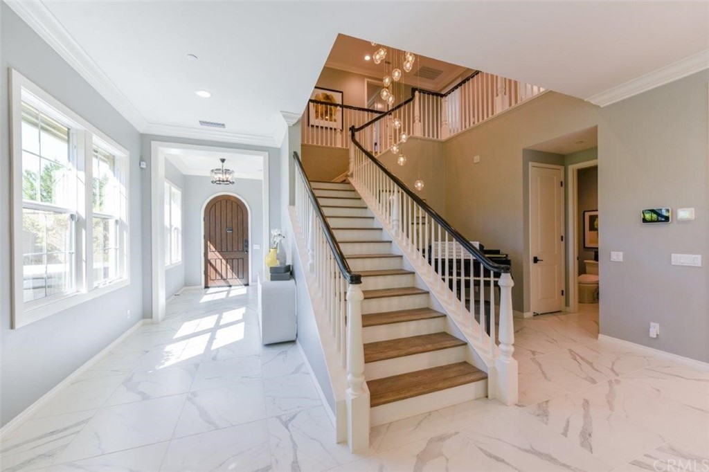 134 Paxton Irvine, CA 92620 - Photo 7 of 51 a view of entryway and hall with wooden floor