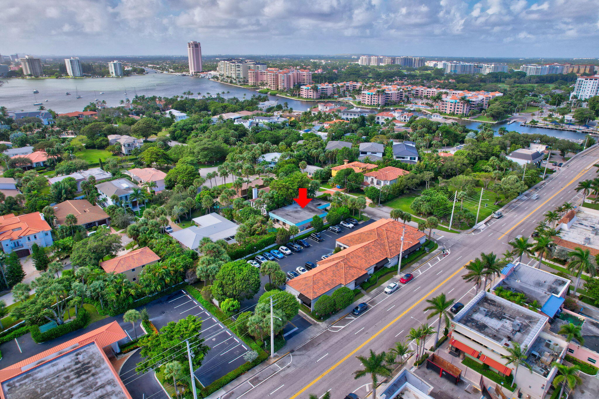 50 Southeast Olive Way Boca Raton, FL 33432 - Photo 3 of 25 Aerial View