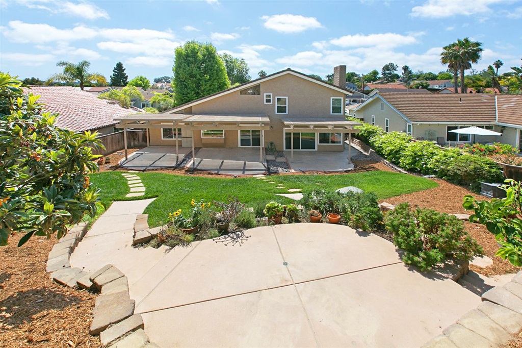 519 Gardendale Road Encinitas, CA 92024 - Photo 17 of 25 a front view of a house with a garden