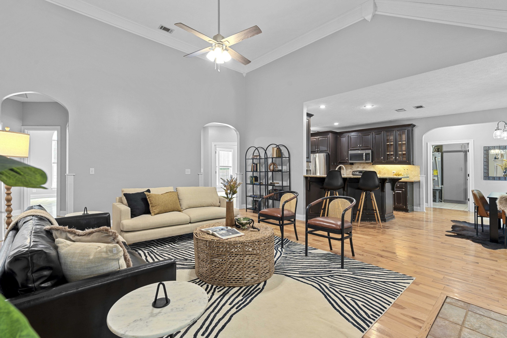 7339 Chowning Road Springfield, TN 37172 - Photo 13 of 57 a living room with furniture and wooden floor
