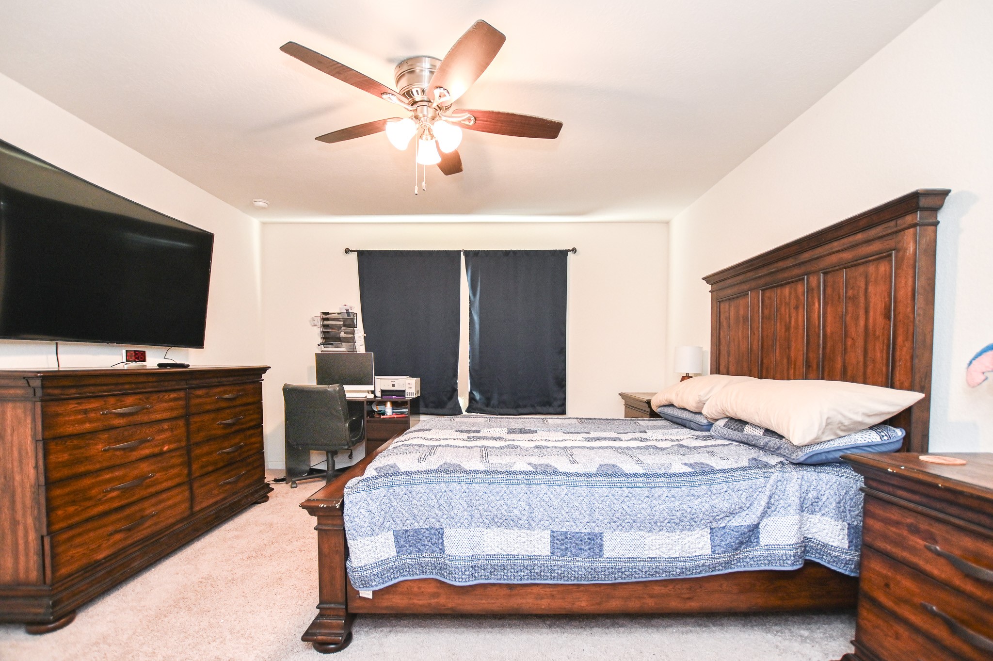 5920 Bluebonnet Lane Rosenberg, TX 77469 - Photo 17 of 24 Primary has a spacious layout with room for a king-size bedroom set with room for desk or extra sitting area.