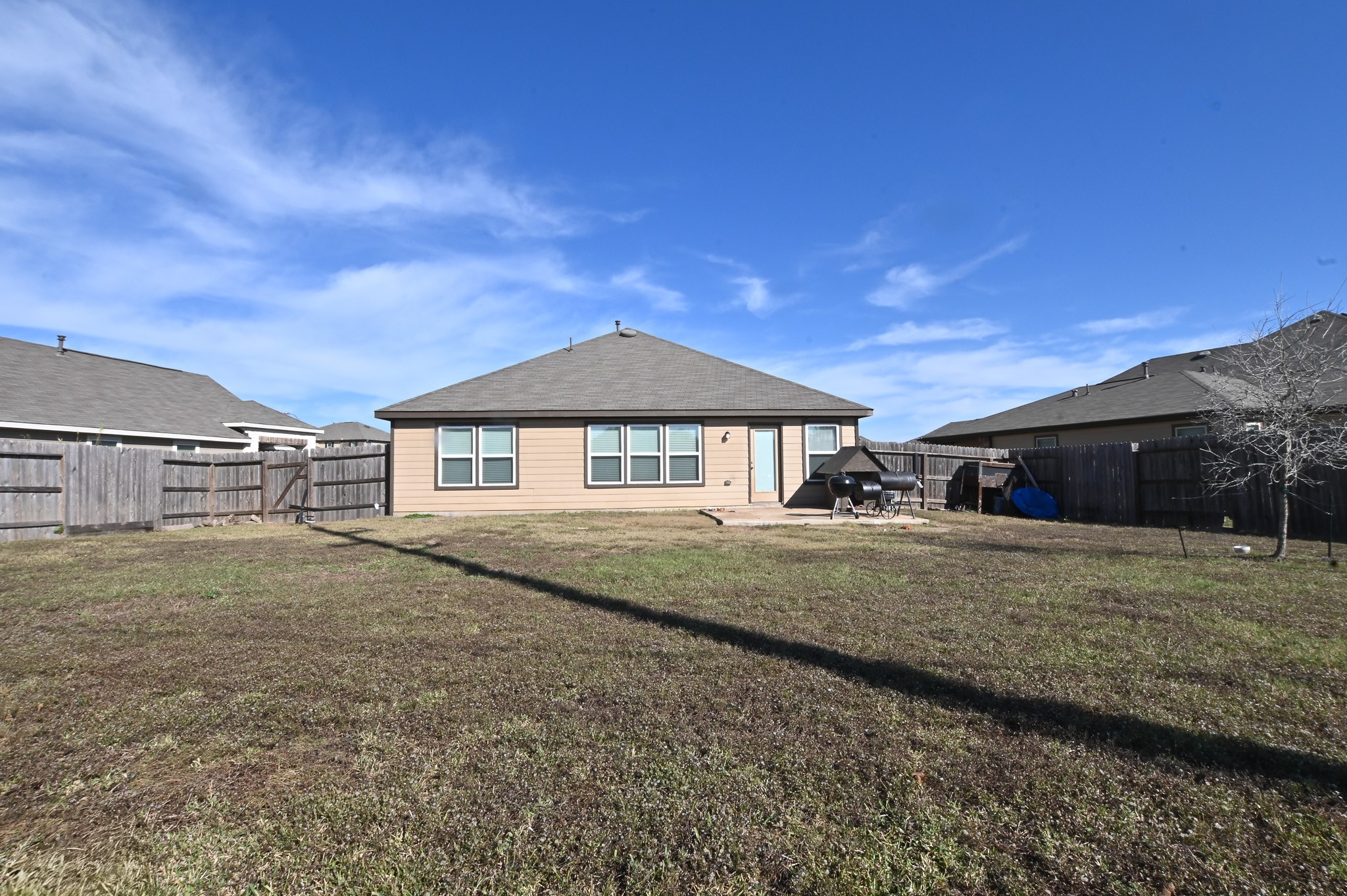 5920 Bluebonnet Lane Rosenberg, TX 77469 - Photo 22 of 24 An oversize fenced backyard is hard to find in newer construction. Did we mention, no back neighbors?