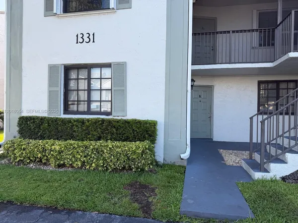 a view of front door of house