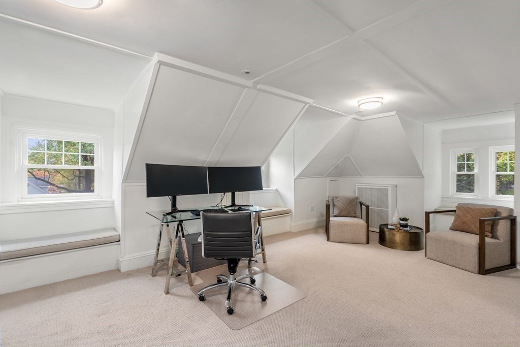 11 Hillside Road Wellesley, MA 02481 - Photo 21 of 29 a view of livingroom with workspace and a window