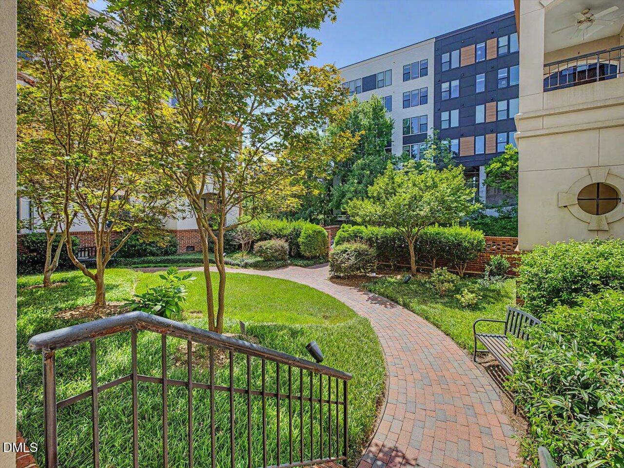 274 East Davie Street, Unit 274 Raleigh, NC 27601 - Photo 44 of 62 66-Courtyard