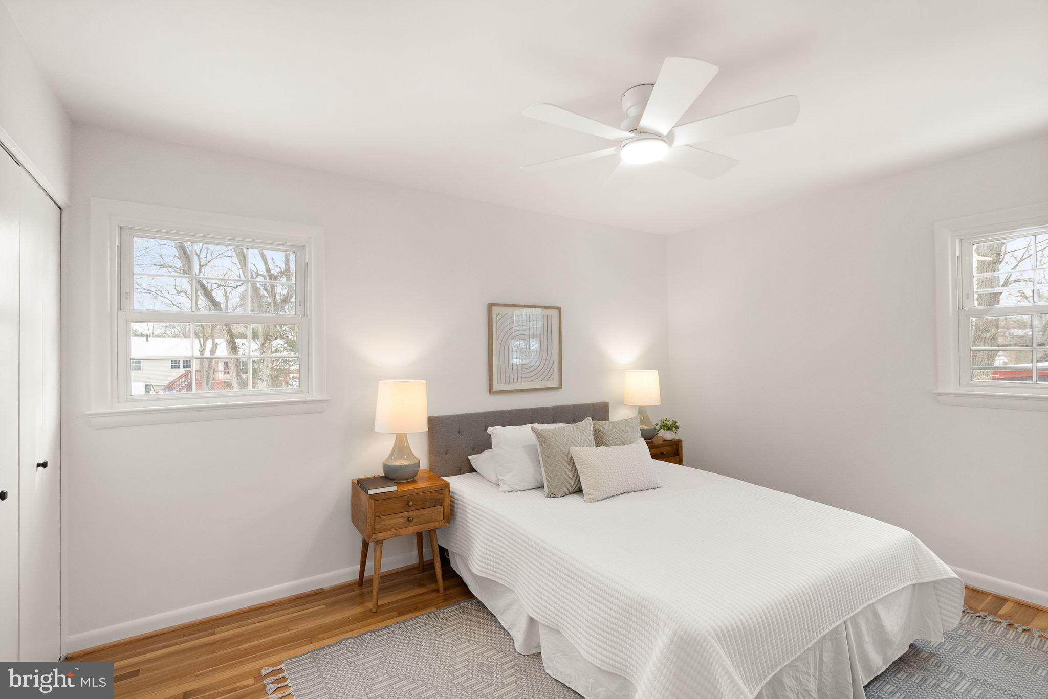 4217 Alcott Street Alexandria, VA 22309 - Photo 20 of 42 a bedroom with a bed and a window