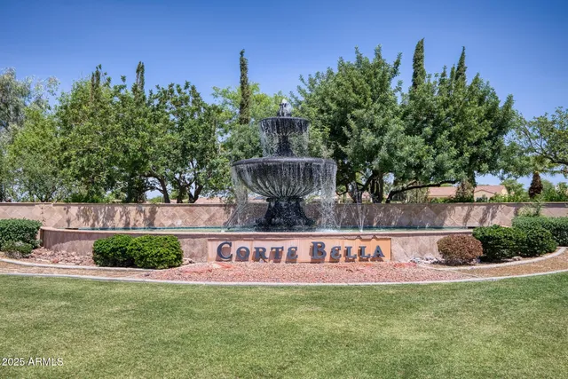 a view of a house with a yard and large tree
