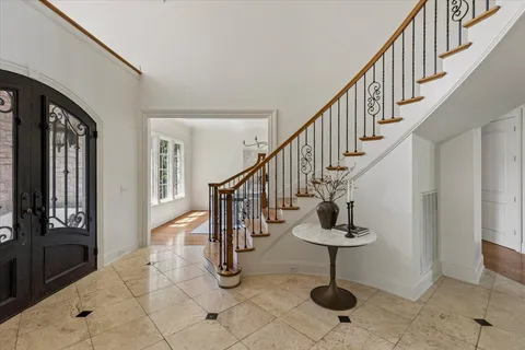 a view of entryway and hall