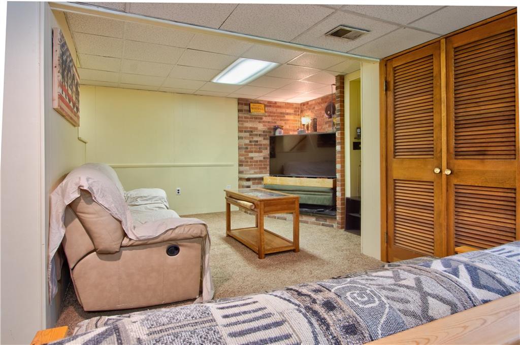 2076 Borland Road Pittsburgh, PA 15243 - Photo 17 of 24 Game room with access to mechanicals behind doors