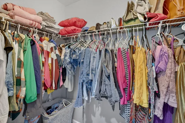 a view of a bathroom from the hallway