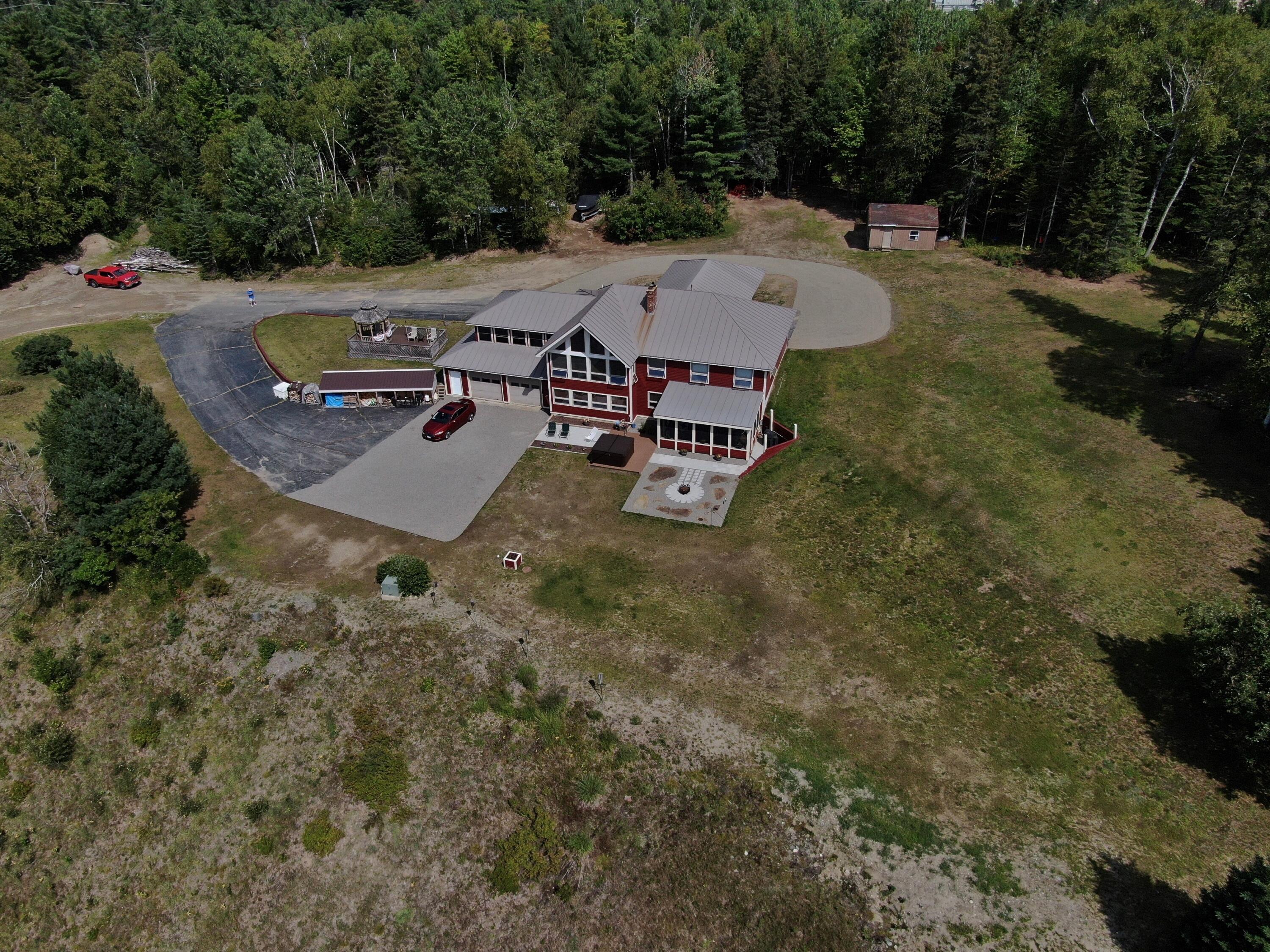 14 Appalachian Road Stratton, ME 04982 - Photo 3 of 38 drone 3