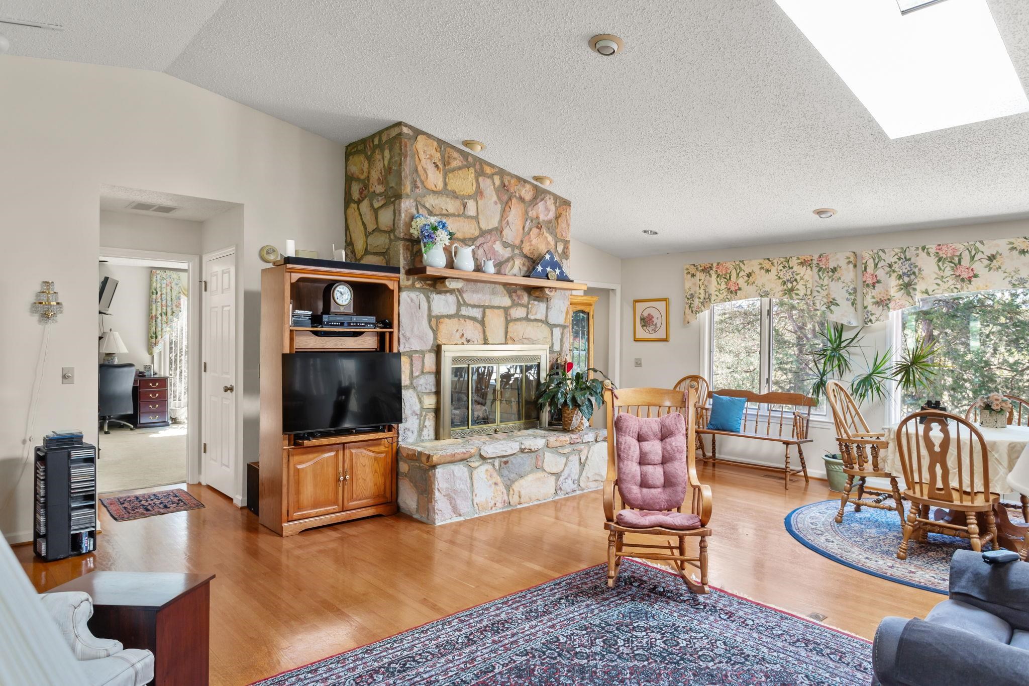 13004 Indian Trail Road Broadway, VA 22815 - Photo 5 of 56 with gas fireplace and vaulted ceiling