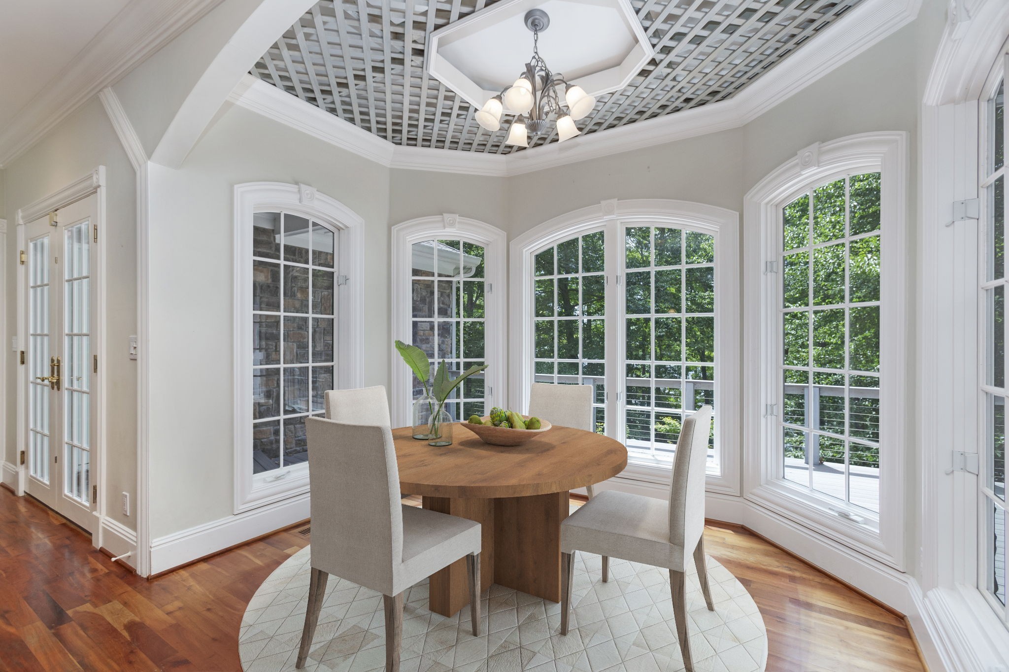 415 Cooksey Batson Road Charlotte, TN 37036 - Photo 17 of 60 a view of a dining room with furniture window and outside view