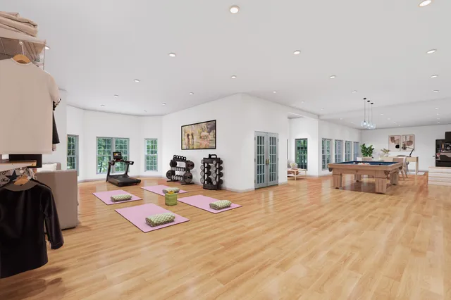 a view of a tree in front of a house