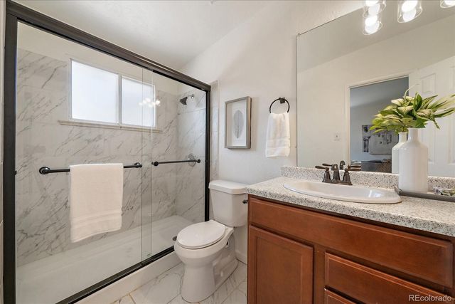 a view of a outdoor space with a patio