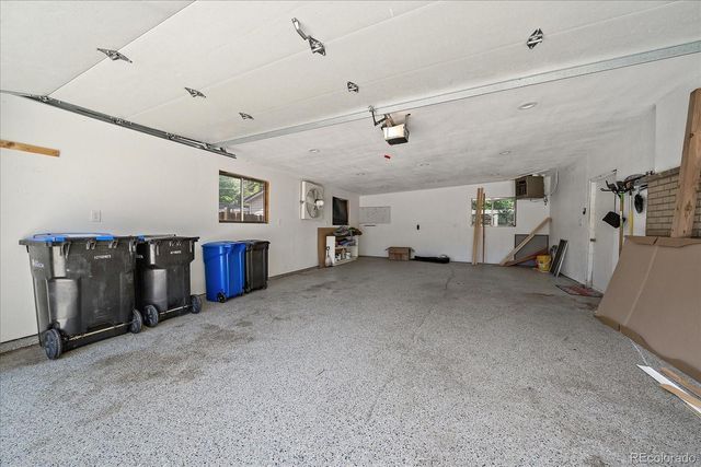 a view of a city with mountains in the background