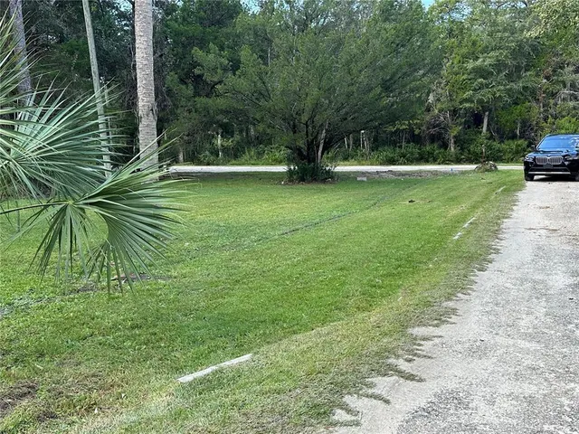 a view of outdoor space with trees