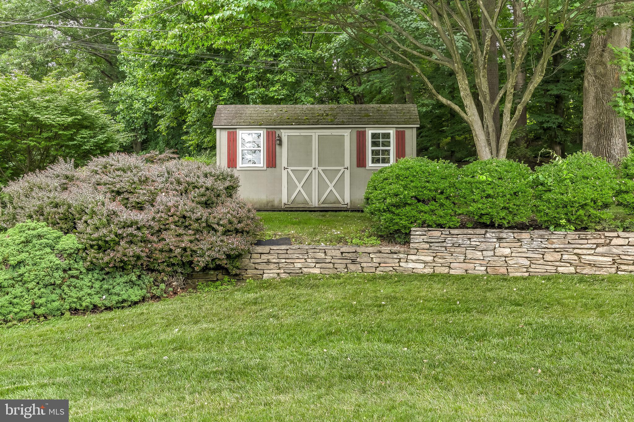 1211 Doves Cove Road Baltimore, MD 21286 - Photo 3 of 43 Tool shed & magnificently maintained stone walls