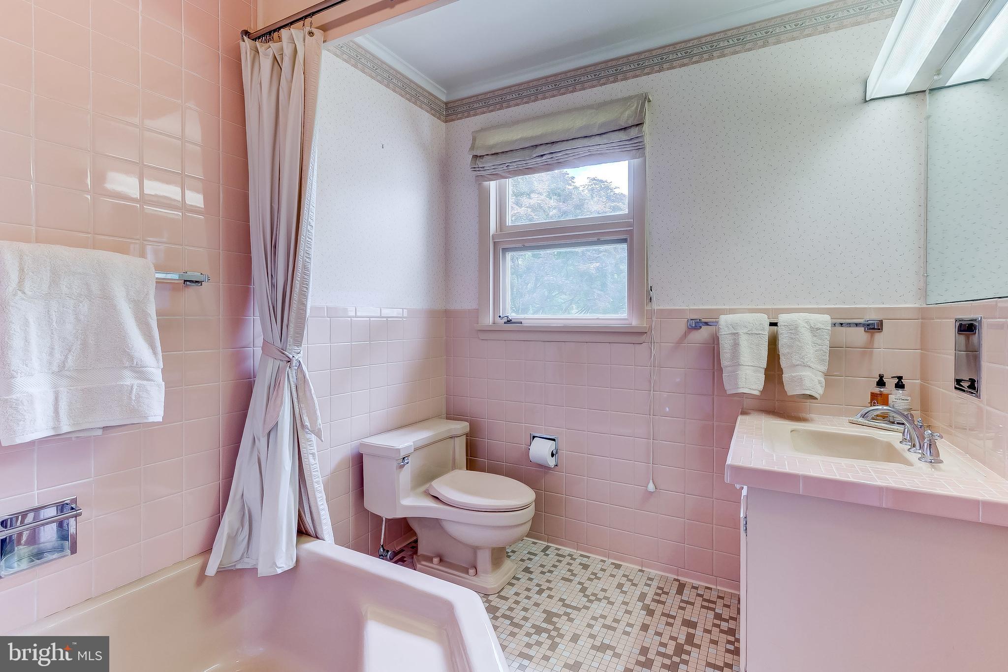 1211 Doves Cove Road Baltimore, MD 21286 - Photo 27 of 43 Vintage square bath/shower. Beautifully maintained