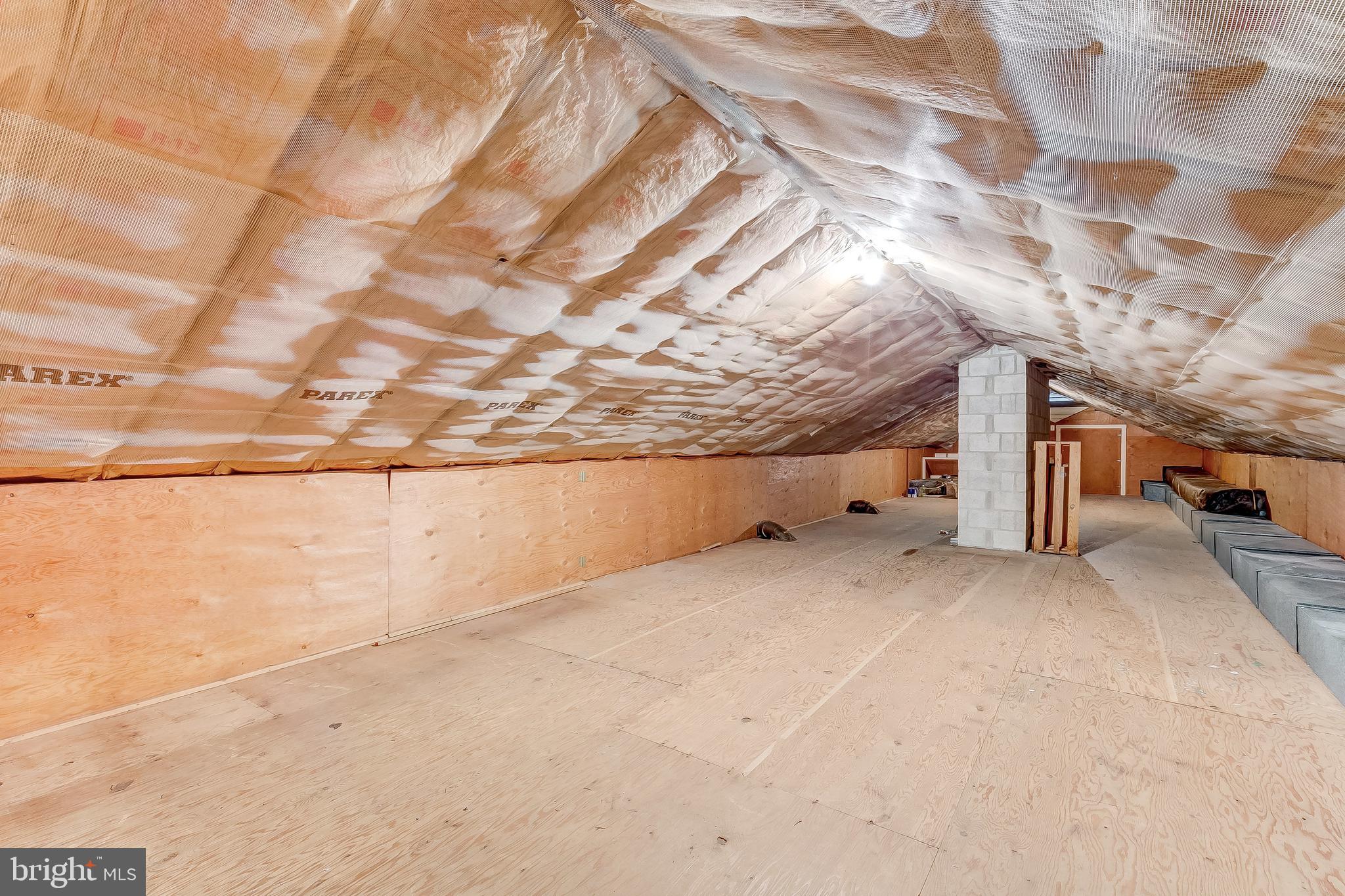 1211 Doves Cove Road Baltimore, MD 21286 - Photo 40 of 43 View of huge attic. Entered from Laundry Room.