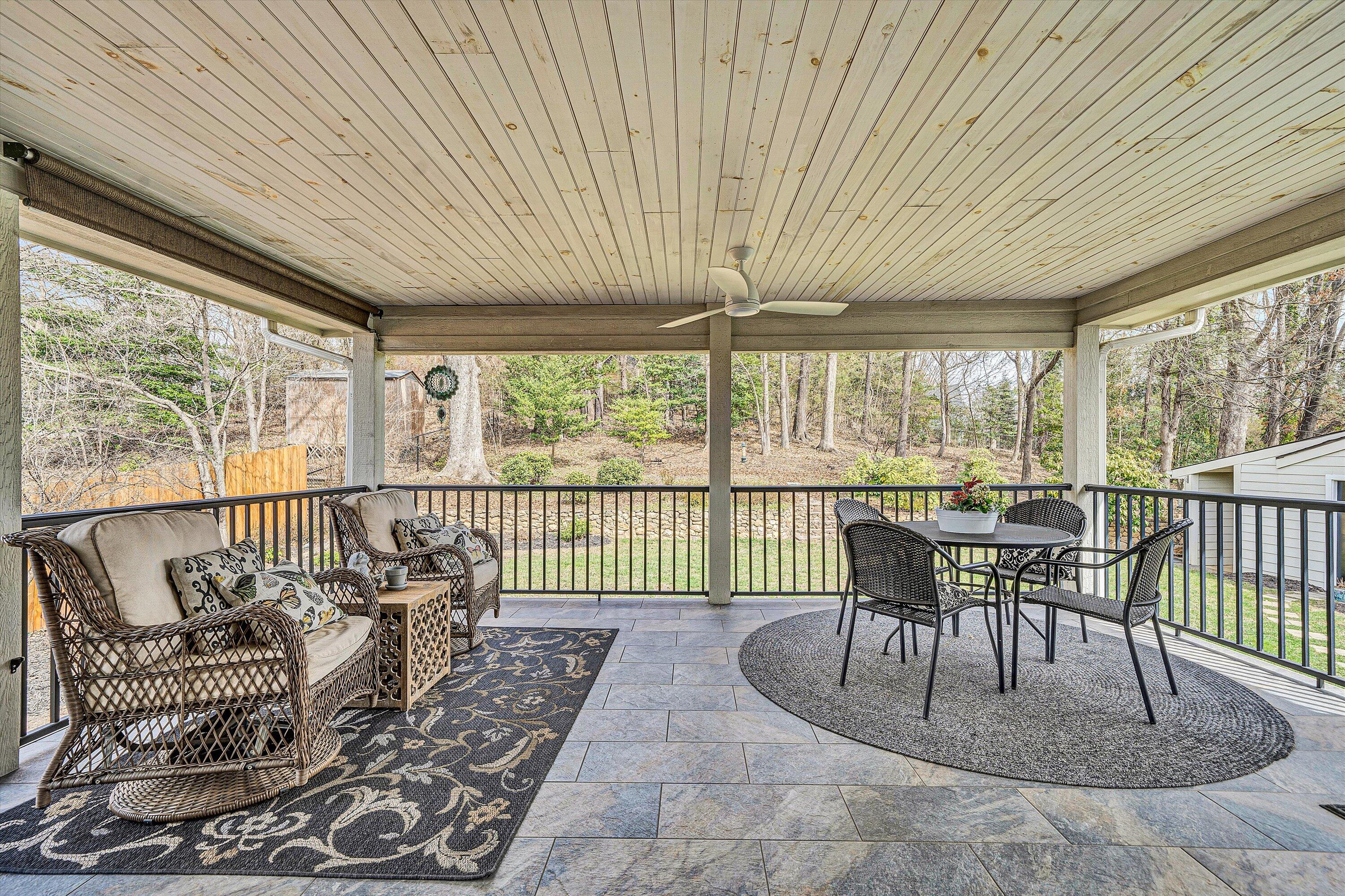 1017 Overland Road Southwest Roanoke, VA 24015 - Photo 20 of 58 Rear Covered Porch