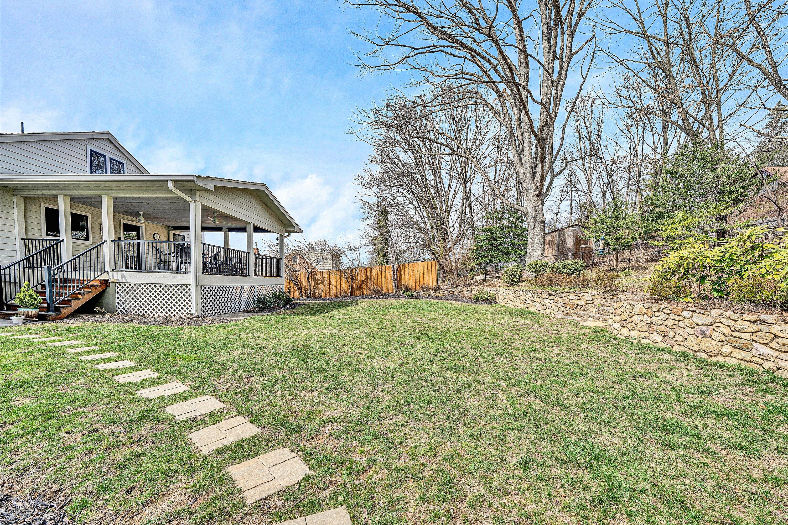 1017 Overland Road Southwest Roanoke, VA 24015 - Photo 51 of 58 Rear Backyard