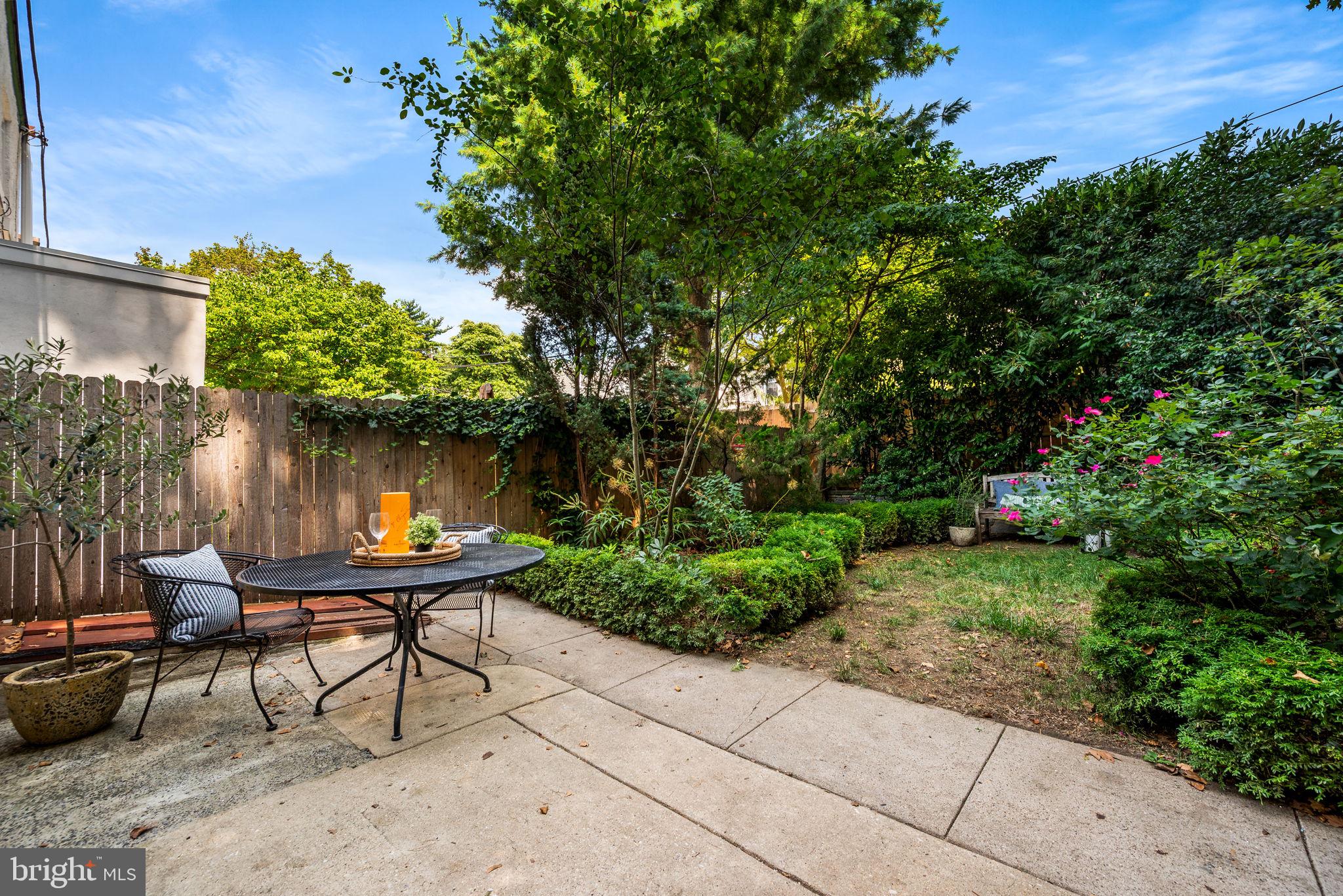 3310 West Penn Street Philadelphia, PA 19129 - Photo 20 of 26 a backyard of a house with lots of green space
