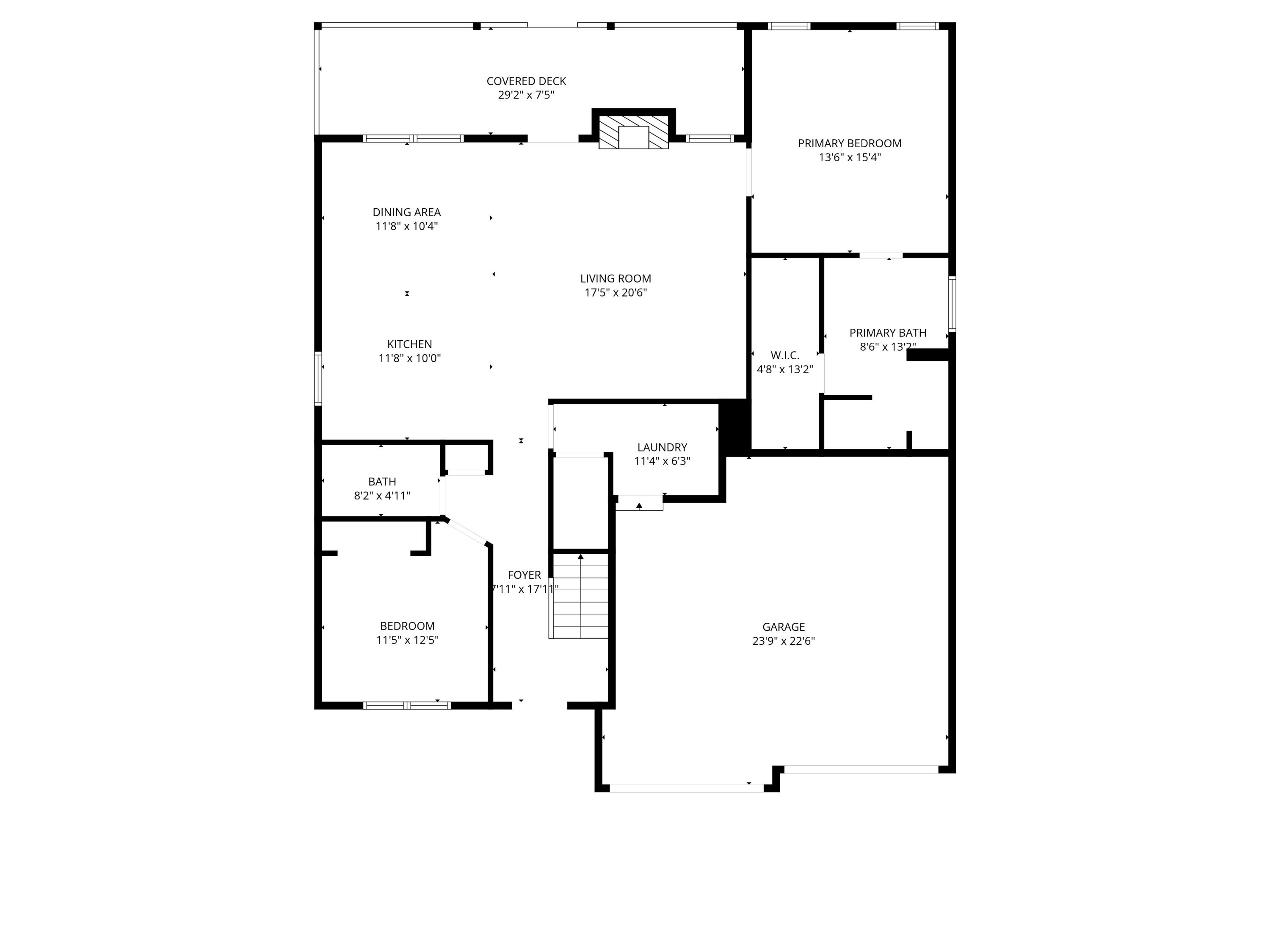 7457 Peytons Rise Way Georgetown, TN 37336 - Photo 48 of 50 Main Level Floorplan