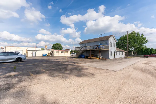 a view of street with cars