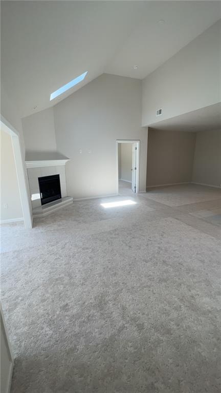 328 River Rdg Court, Unit 47B Baden, PA 15005 - Photo 7 of 20 a view of empty room with a fireplace
