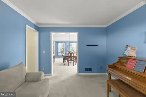 a view of a hallway with a elevator