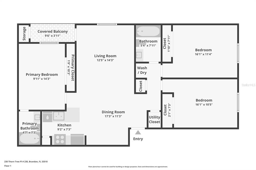 230 Thorntree Place, Unit 230 Brandon, FL 33510 - Photo 3 of 49 a black and white photo of a park