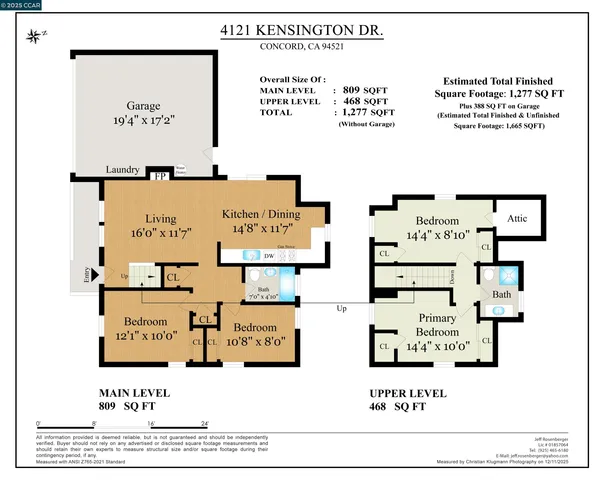 $699,000 | 4121 Kensington Drive, Concord, CA 94521