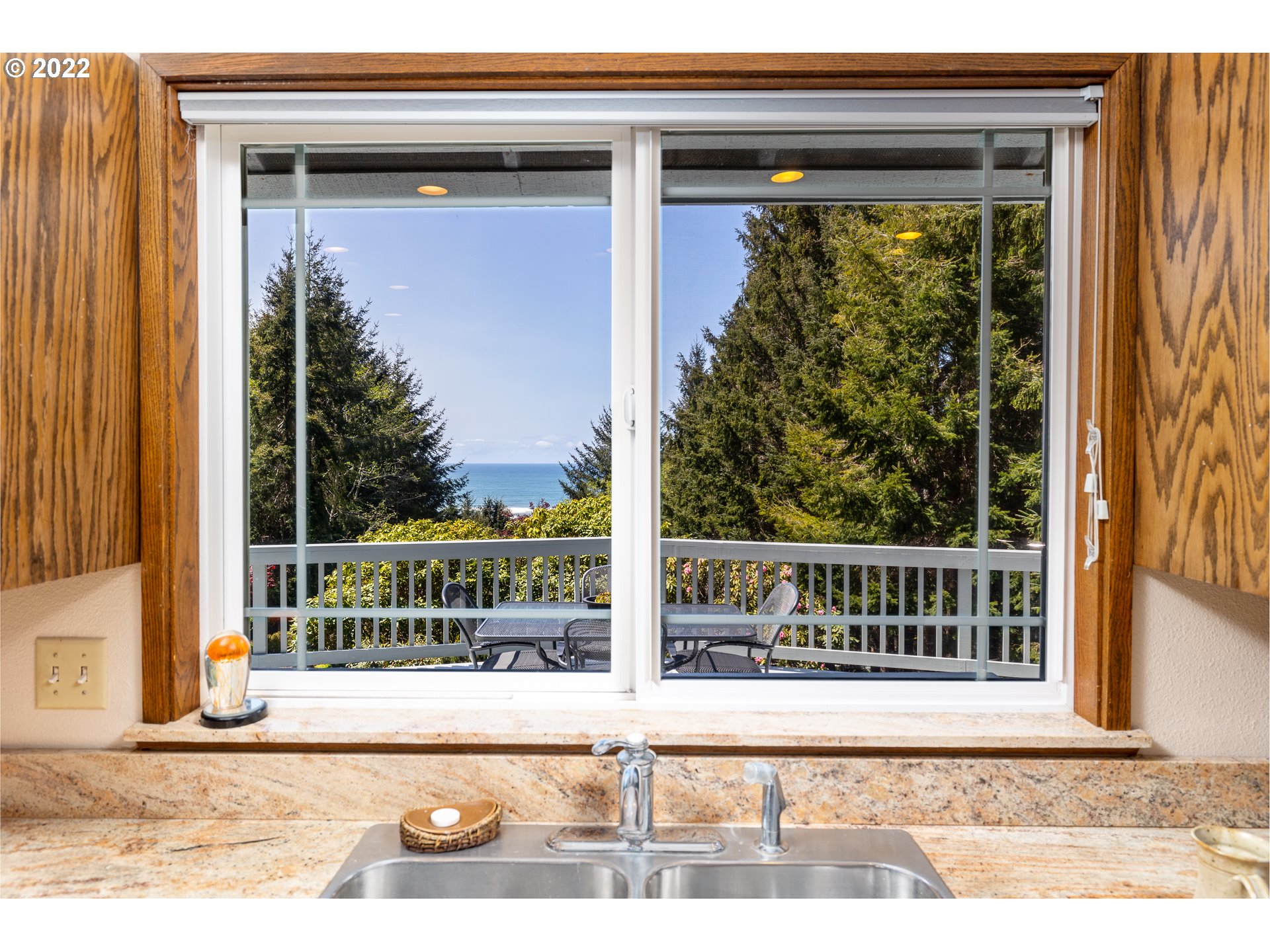 3096 Northeast East Line Road Yachats, OR 97498 - Photo 14 of 30 a view of a door and a window