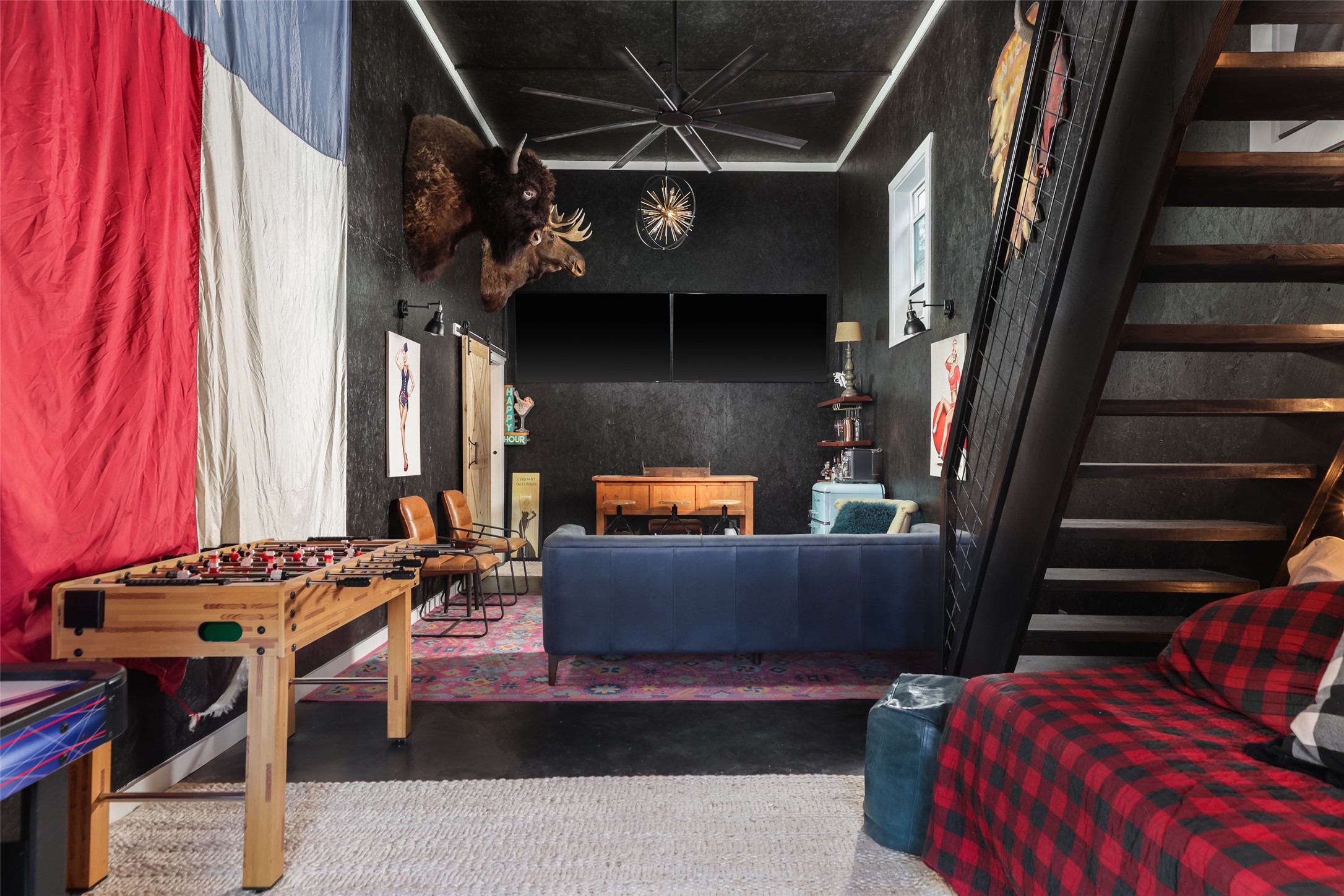 8075 Mt Sharp Road Wimberley, TX 78676 - Photo 21 of 30 a dining room with furniture and a window