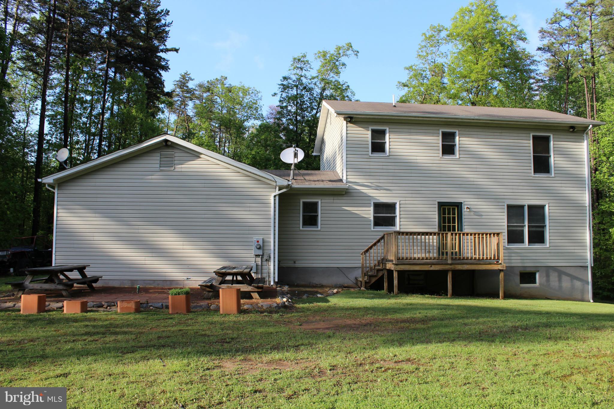 9350 Dutch Hollow Road Rixeyville, VA 22737 - Photo 2 of 25 Exterior (Rear)