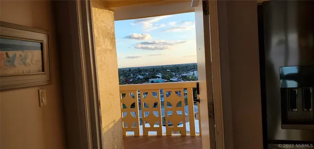 a view of an entryway