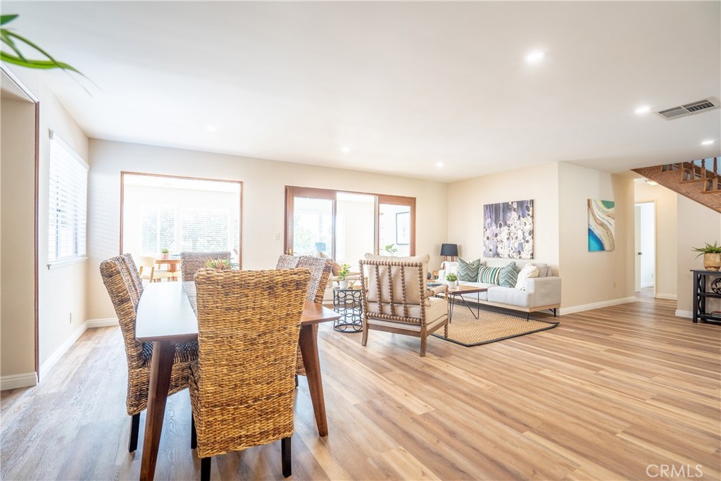 3610 Cartwright Street Pasadena, CA 91107 - Photo 16 of 75 a living room with furniture and wooden floor