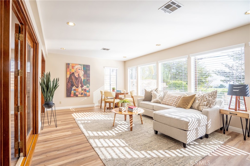 3610 Cartwright Street Pasadena, CA 91107 - Photo 21 of 75 a living room with furniture and a large window