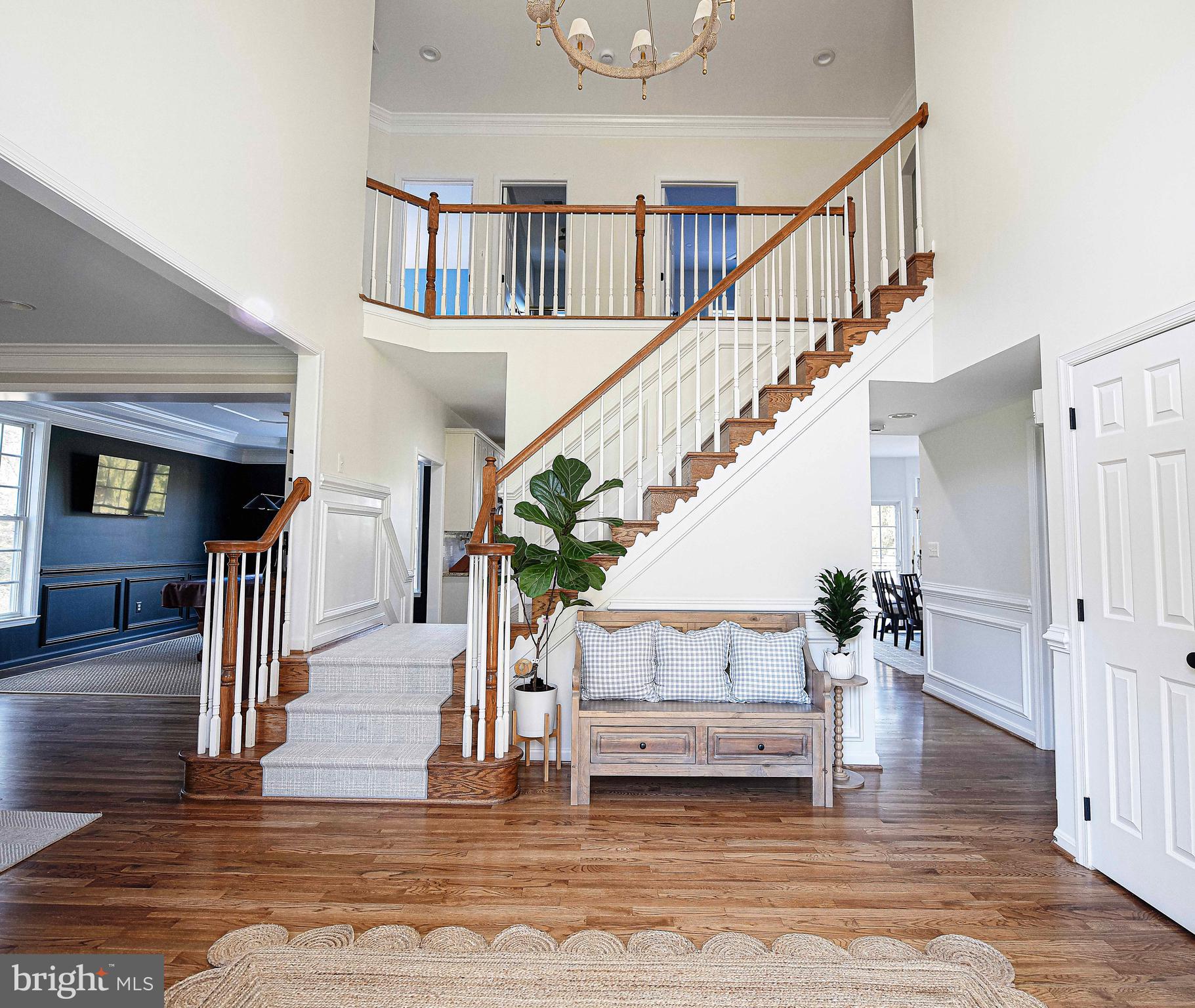 14516 Cuba Road Cockeysville, MD 21030 - Photo 22 of 79 a view of entryway and hall with wooden floor