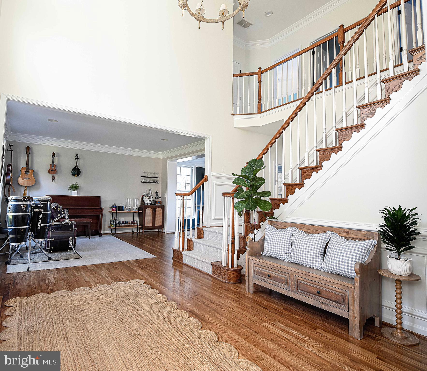14516 Cuba Road Cockeysville, MD 21030 - Photo 23 of 79 a living room with furniture and wooden floor